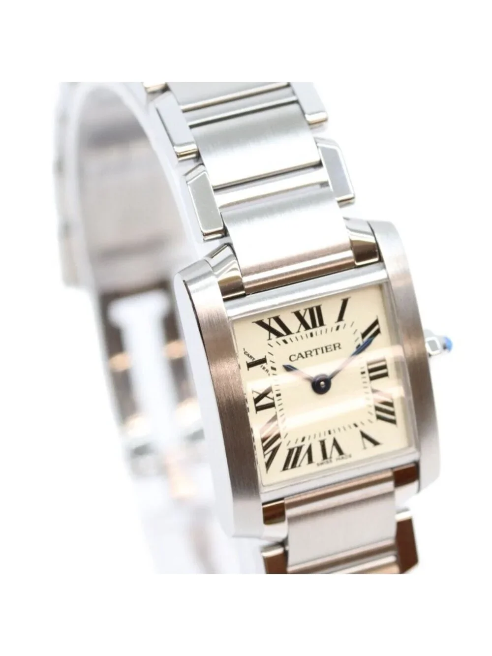 Cartier SS Tank Francaise SM Watch